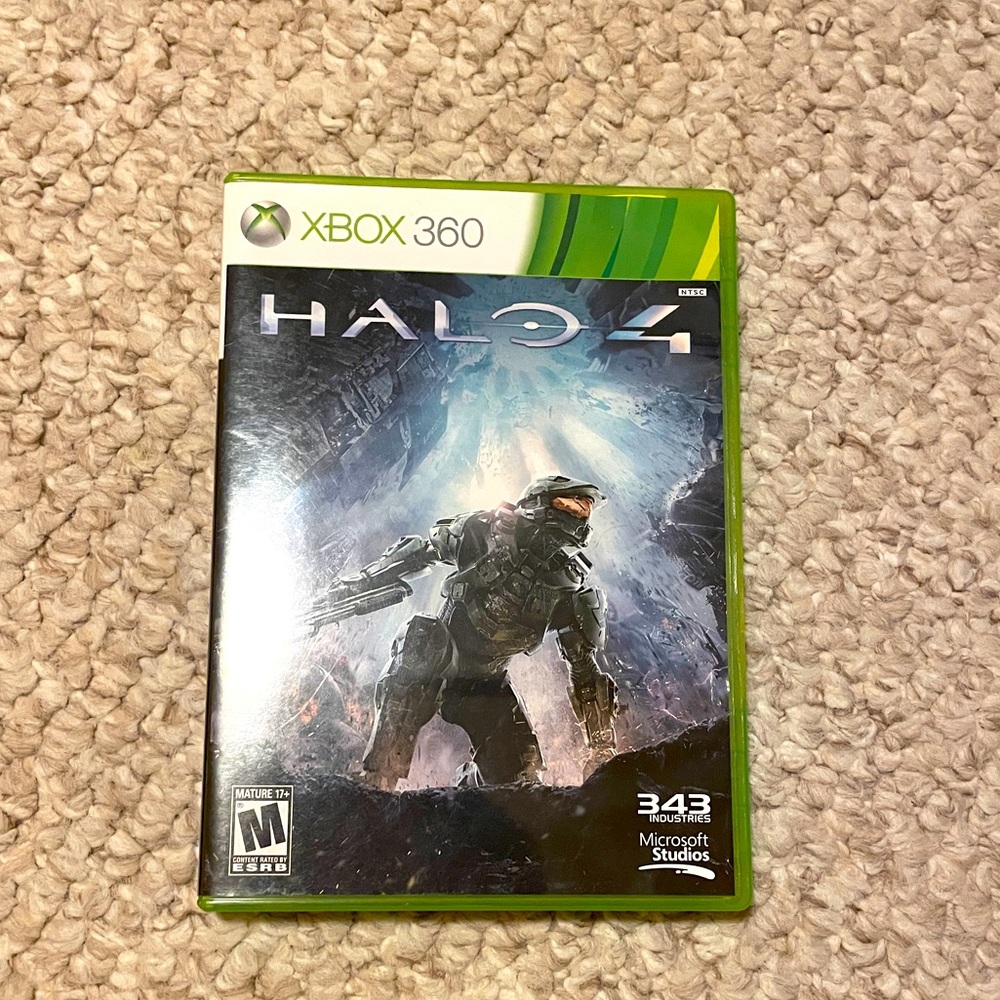 XBox 369 Halo 4 + Modern Warfare Demo Video Games (USED)